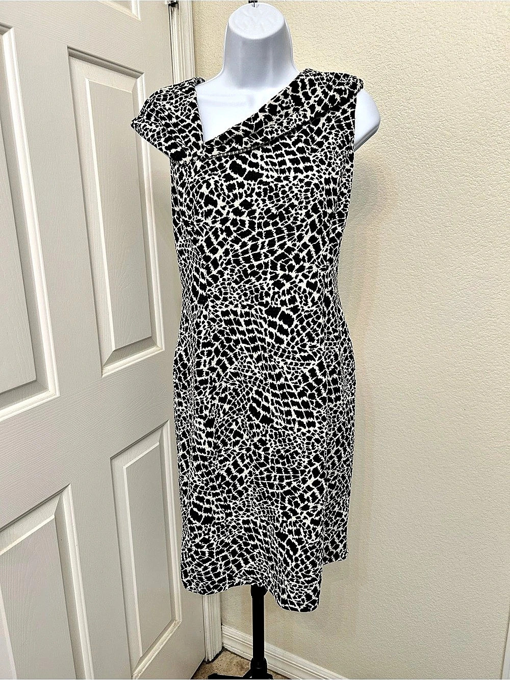 Jones New York Animal Print Mini Dress Size 12P